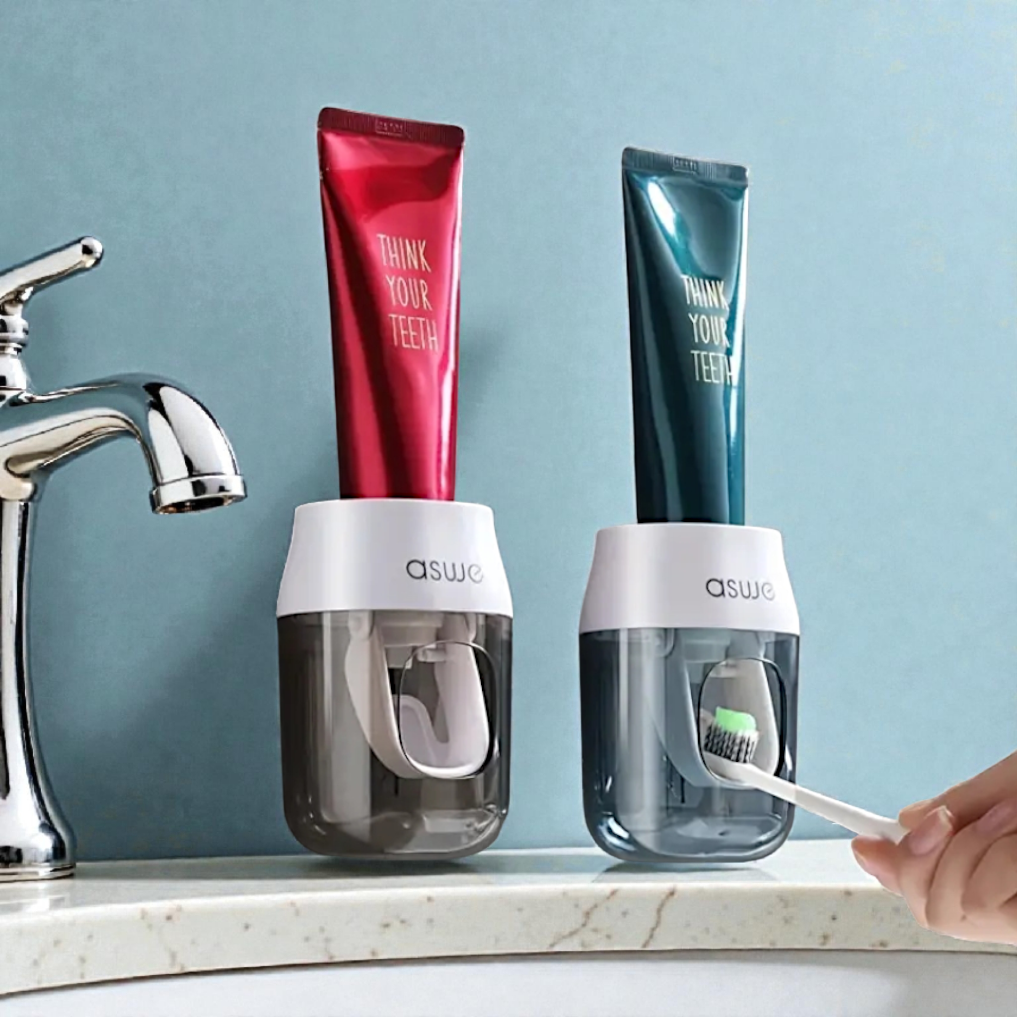 Renli Wall-Mounted Automatic Toothpaste Dispenser