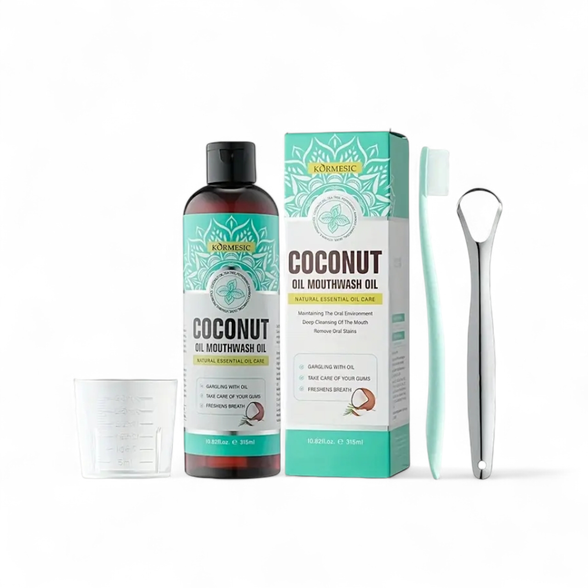 Renli Coconut Oil Mouthwash Kit